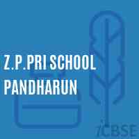 Z.P.Pri School Pandharun Logo