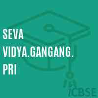 Seva Vidya.Gangang. Pri Middle School Logo