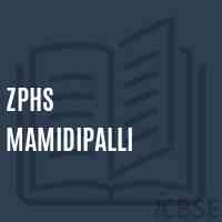 Zphs Mamidipalli Secondary School Logo