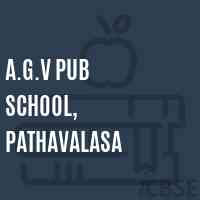 A.G.V PUB SCHOOL, Pathavalasa Logo