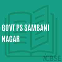 Govt Ps Sambani Nagar Primary School Logo
