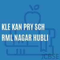 Kle Kan Pry Sch Rml Nagar Hubli School Logo