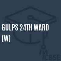 Gulps 24Th Ward (W) Primary School Logo