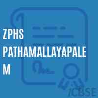 Zphs Pathamallayapalem Secondary School Logo
