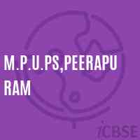 M.P.U.Ps,Peerapuram Middle School Logo