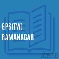 Gps(Tw) Ramanagar Primary School Logo
