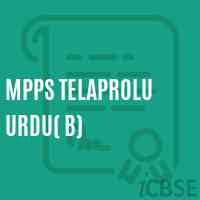Mpps Telaprolu Urdu( B) Primary School Logo