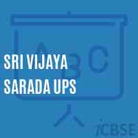 Sri Vijaya Sarada Ups Middle School Logo