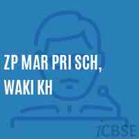 Zp Mar Pri Sch, Waki Kh Primary School Logo