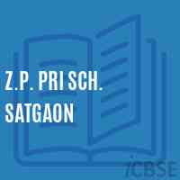 Z.P. Pri Sch. Satgaon Primary School Logo