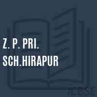 Z. P. Pri. Sch.Hirapur Primary School Logo
