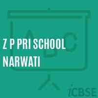 Z P Pri School Narwati Logo