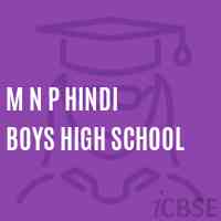 M N P Hindi Boys High School Logo