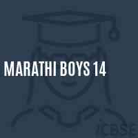 Marathi Boys 14 Middle School Logo