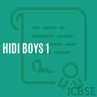 Hidi Boys 1 Middle School Logo