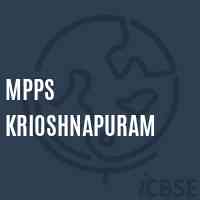 Mpps Krioshnapuram Primary School Logo