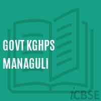 Govt Kghps Managuli Middle School Logo