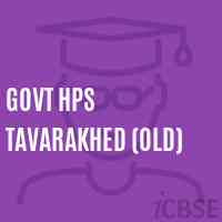 Govt Hps Tavarakhed (Old) Middle School Logo