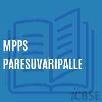 Mpps Paresuvaripalle Primary School Logo