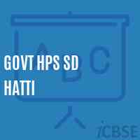 Govt Hps Sd Hatti Middle School Logo