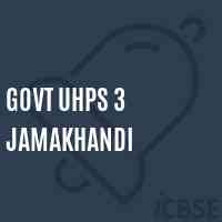 Govt Uhps 3 Jamakhandi Middle School Logo
