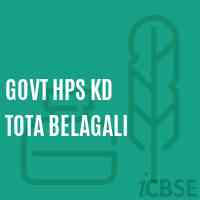 Govt Hps Kd Tota Belagali Middle School Logo