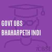 Govt Ubs Bhaharpeth Indi Middle School Logo