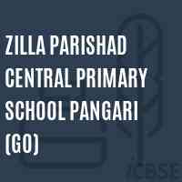 Zilla Parishad Central Primary School Pangari (Go) Logo