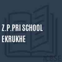 Z.P.Pri School Ekrukhe Logo