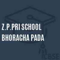 Z.P.Pri School Bhoracha Pada Logo