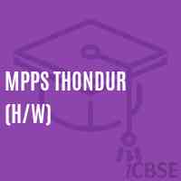 Mpps Thondur (H/w) Primary School Logo