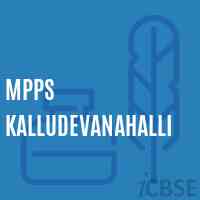 Mpps Kalludevanahalli Primary School Logo