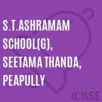 S.T.Ashramam School(G), Seetama Thanda, Peapully Logo
