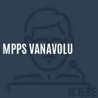 Mpps Vanavolu Primary School Logo