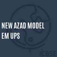 New Azad Model Em Ups Middle School Logo