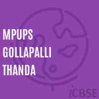 Mpups Gollapalli Thanda Middle School Logo