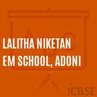 Lalitha Niketan Em School, Adoni Logo