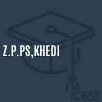 Z.P.Ps,Khedi Primary School Logo