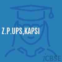 Z.P.Ups,Kapsi Middle School Logo