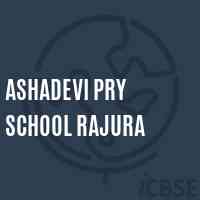 Ashadevi Pry School Rajura Logo