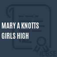 Mary A Knotts Girls High Secondary School Logo