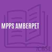 Mpps Amberpet Primary School Logo