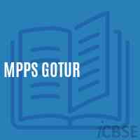 Mpps Gotur Primary School Logo