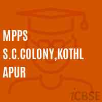 Mpps S.C.Colony,Kothlapur Primary School Logo