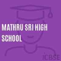 Mathru Sri High School Logo