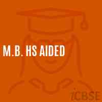 M.B. Hs Aided Secondary School Logo