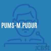 Pums-M.Pudur Middle School Logo