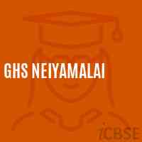 Ghs Neiyamalai Secondary School Logo