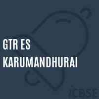 Gtr Es Karumandhurai Primary School Logo