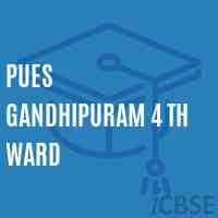 Pues Gandhipuram 4 Th Ward Primary School Logo